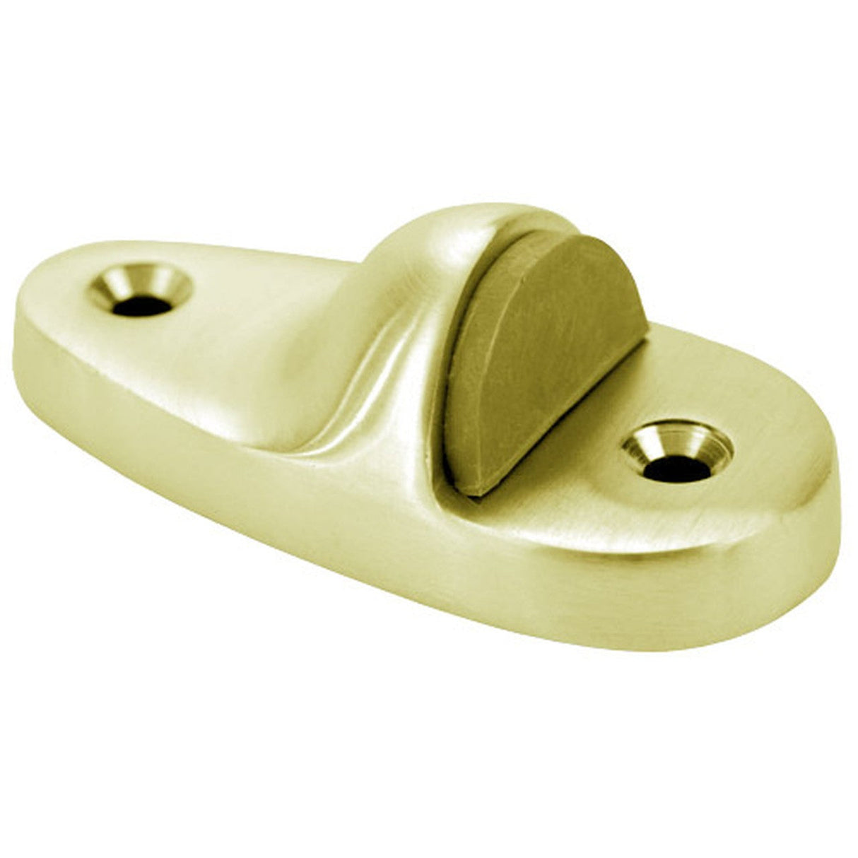 Don-Jo 1445605 bright brass floor stop