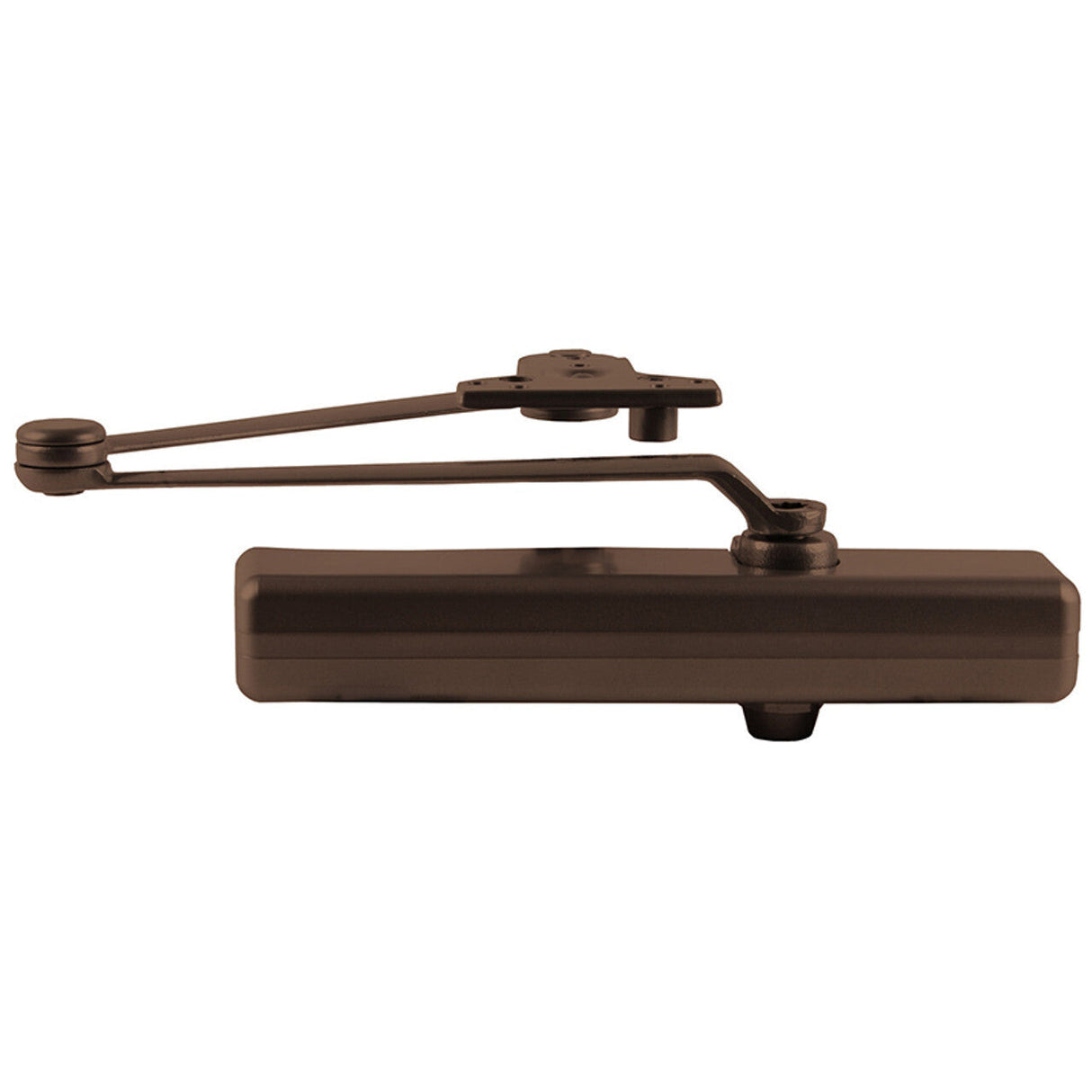 LCN 1461CUSHDKBRZ bronze dark surface mounted cush door closer
