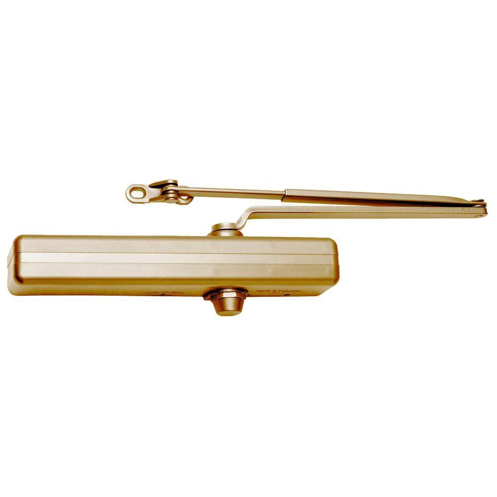 LCN 1461RWPABRASS sprayed brass surface mounted door closer