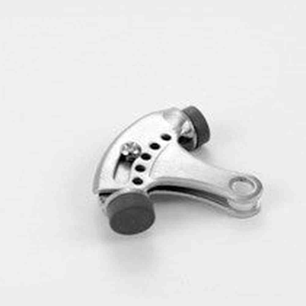 Don-Jo 1502-619 clear satin nickel hinge stop