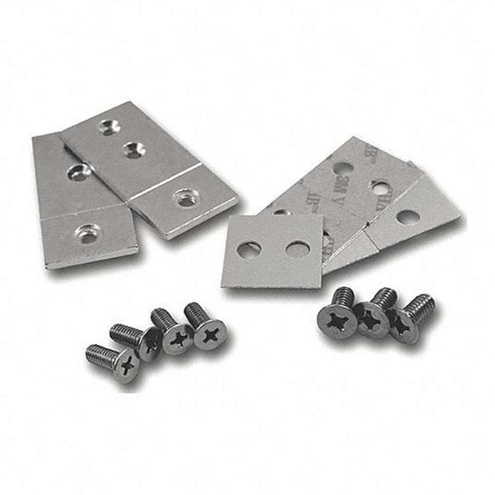 HES 152 satin stainless steel mounting tab