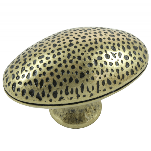 MNG Hardware 15311 153 2" Hammer Egg Cabinet Knob Antique Silver
