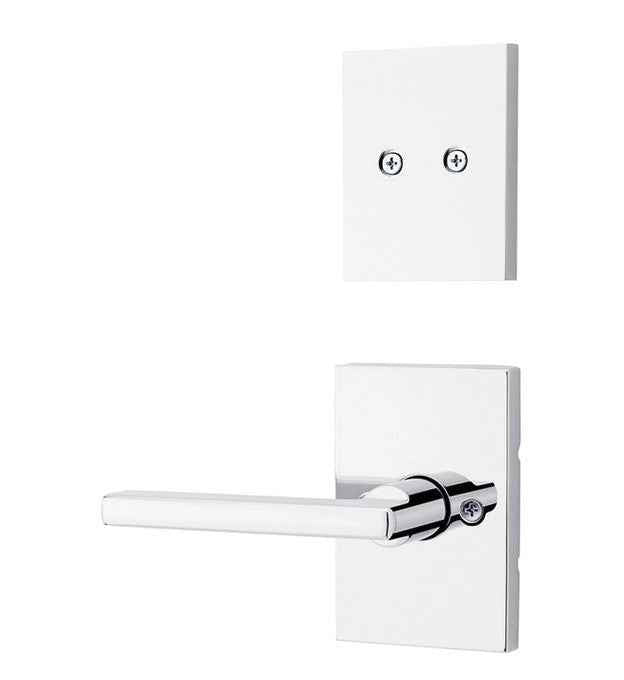 Kwikset Halifax Handleset Trim in Satin Nickel