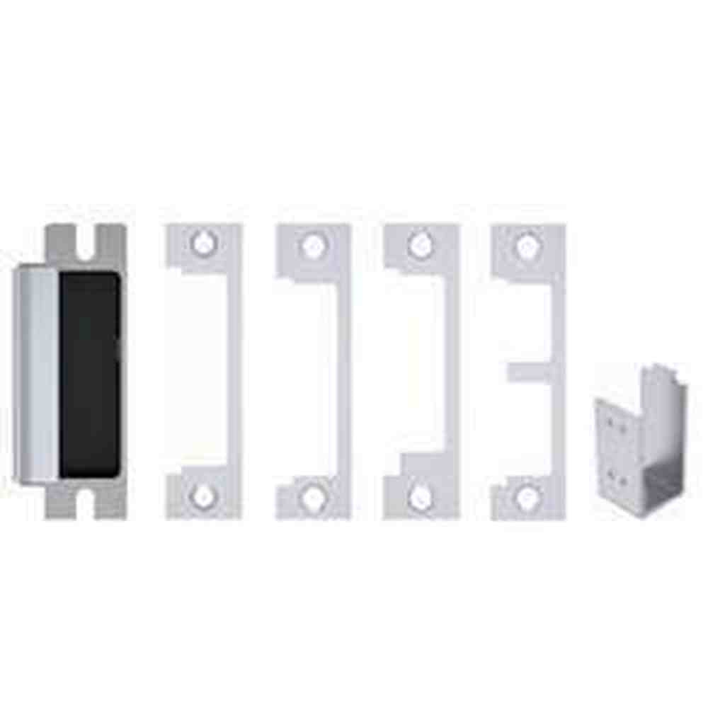 HES 1600CDB-630-LMS satin stainless steel electric strike