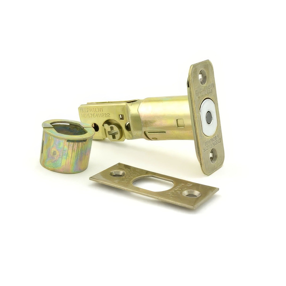 Dexter by Schlage 16068609 antique brass deadbolt latch