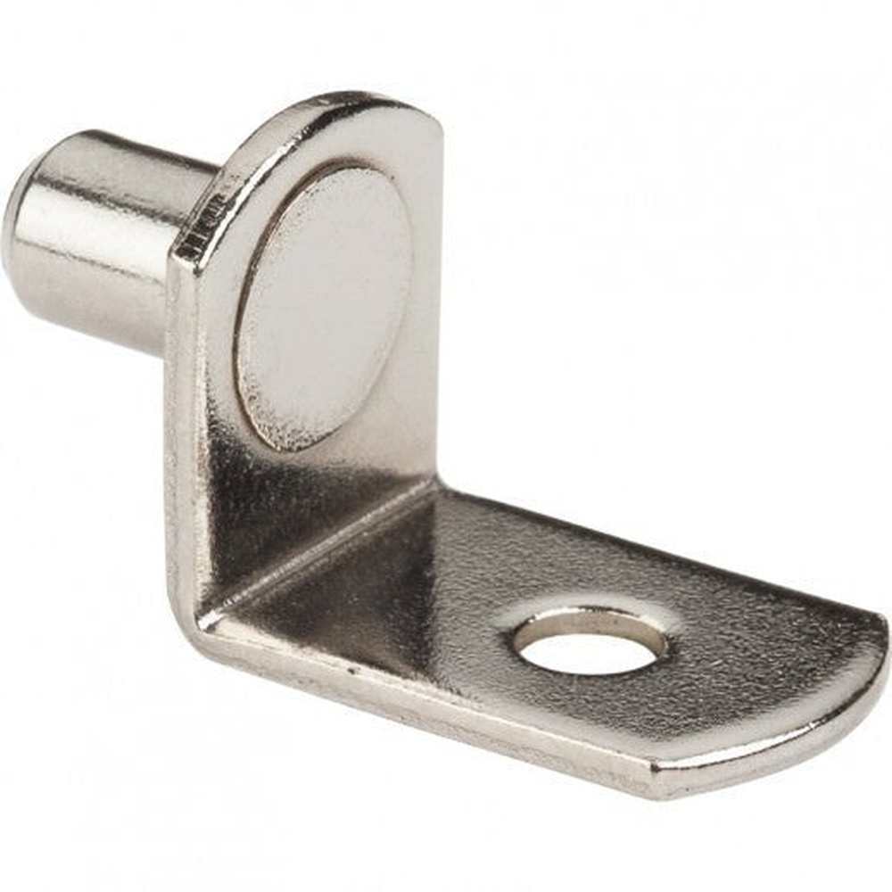 Hardware Resources 1610BN bright nickel shelf support