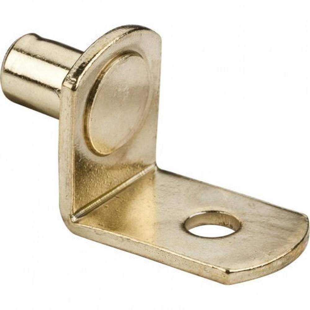 Hardware Resources 1610PB polished brass shelf support