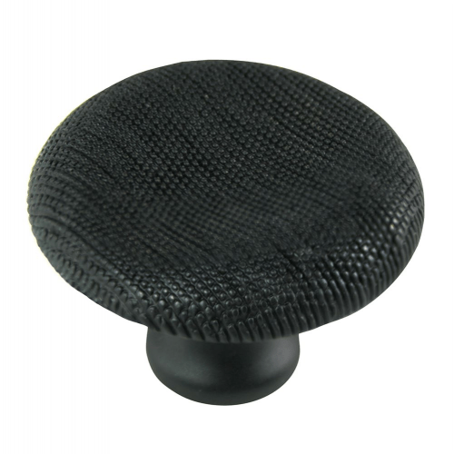MNG Hardware 16613 166 1-1/2" Vanilla Thumbprint Cabinet Knob Oil Rubbed Bronze