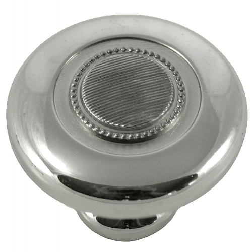 MNG Hardware 16813 168 1-1/2" Vanilla Button Cabinet Knob Oil Rubbed Bronze