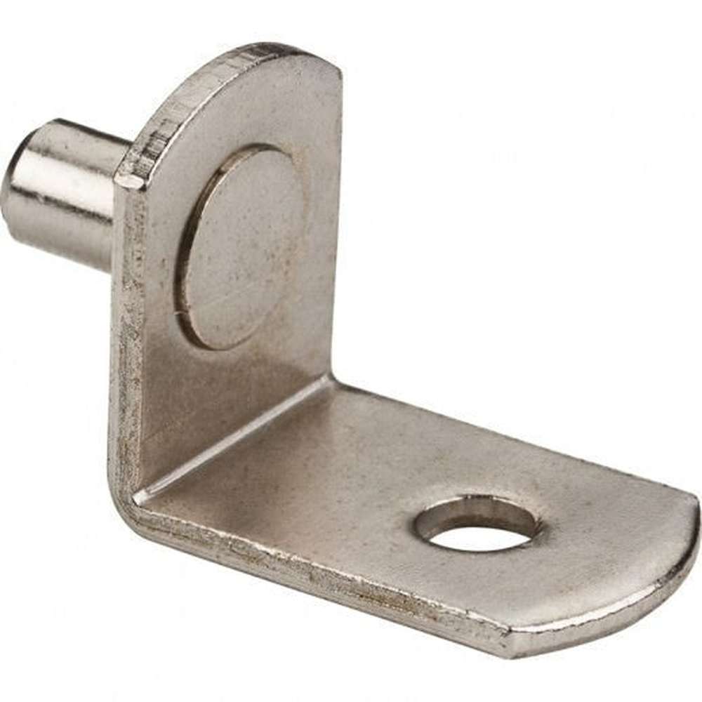 Hardware Resources 1707BN bright nickel shelf support