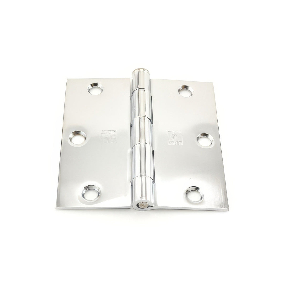 Hager 174131226EA 1741 Collection residential hinge in satin stainless, additional view