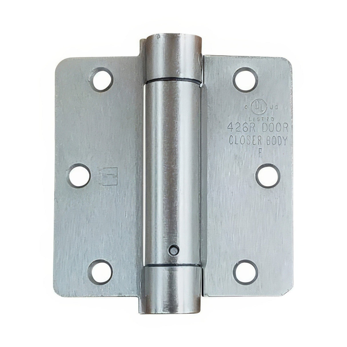 Hager 175131226D Residential spring hinge in satin stainless, additional view
