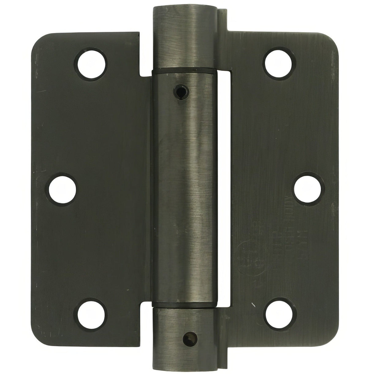 Hager 1751312AN Residential spring hinge in satin stainless, additional view