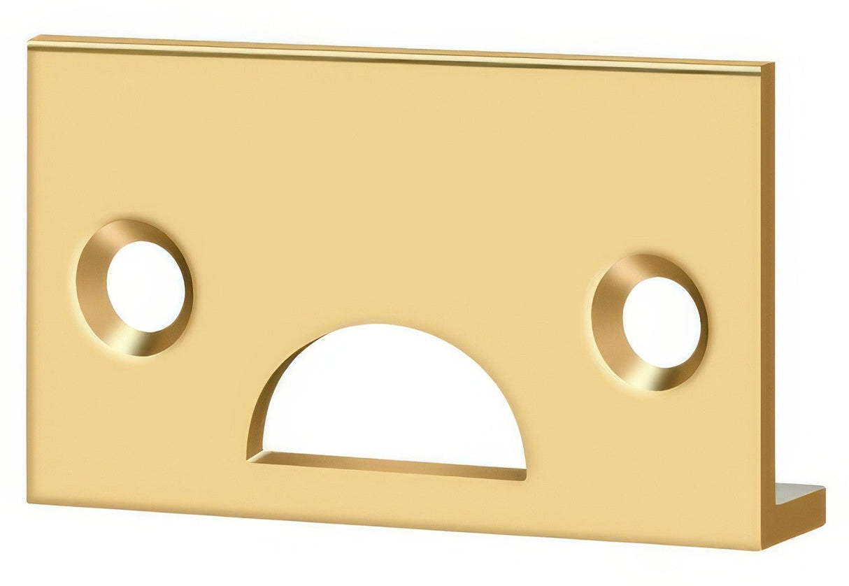 Deltana 178ASTCR003 lifetime brass strike plate