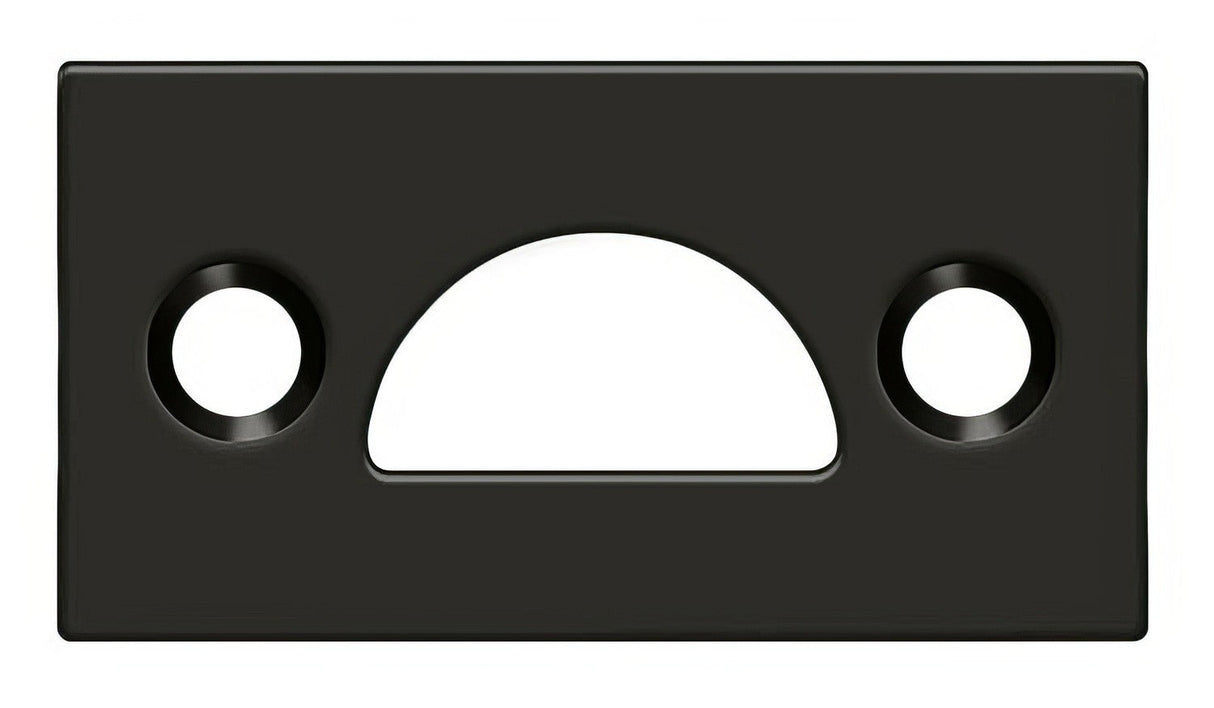 Deltana 178MSTU10B oil rubbed bronze strike plate