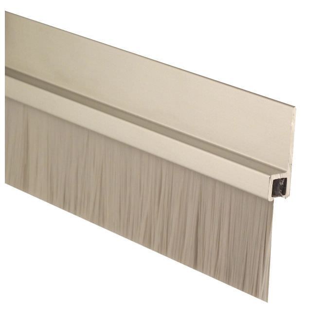 Pemko 18100CNB36 clear anodized aluminum weather stripping