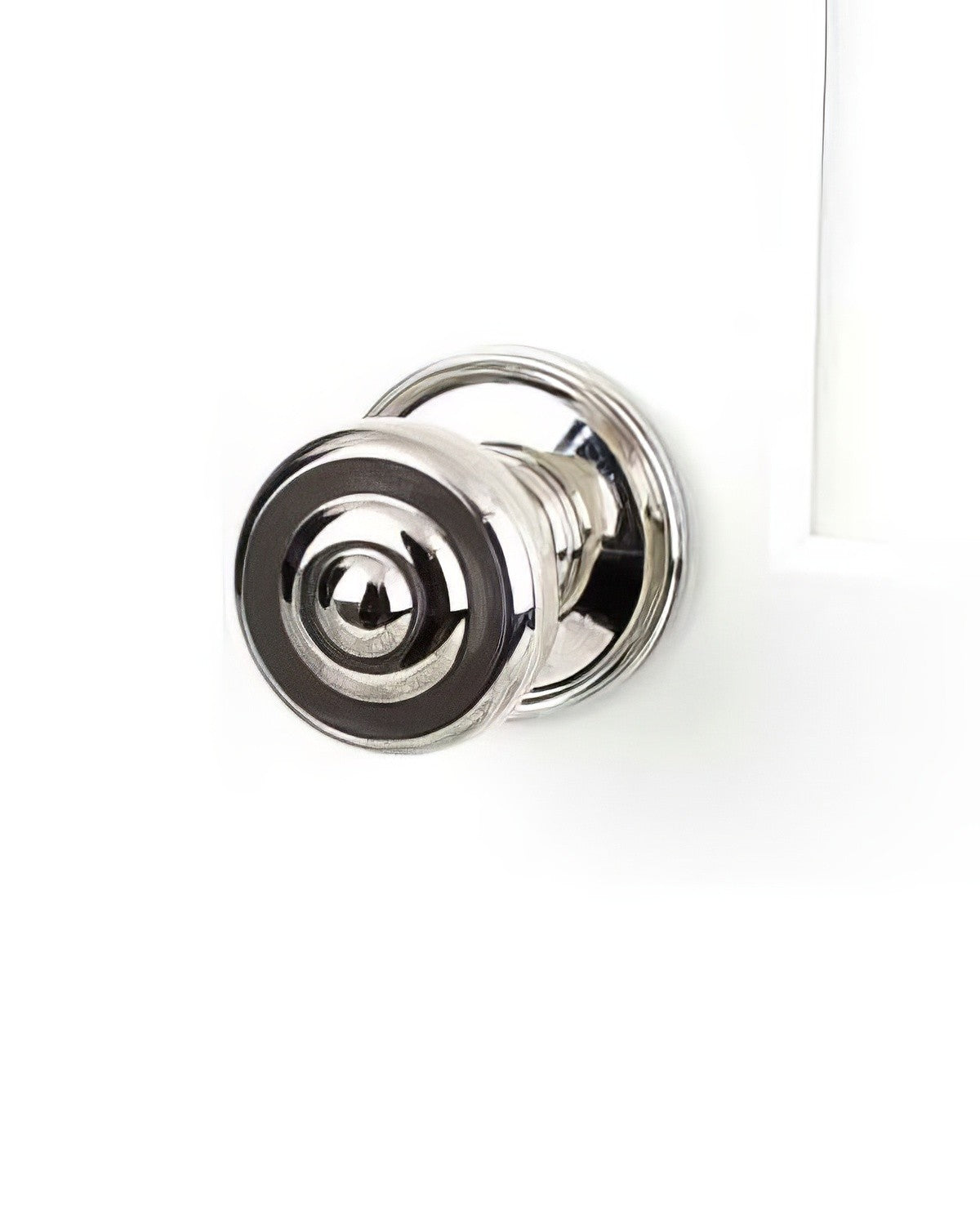 Century Hardware 18126-14 polished nickel/polished brass cabinet knob