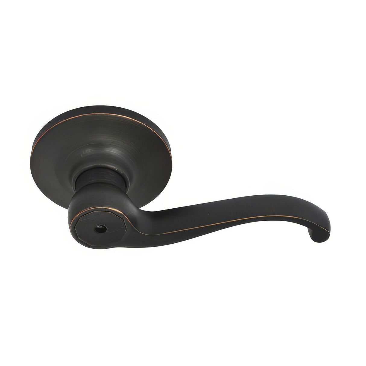 Better Home Products 14244BLK matte black privacy door lever