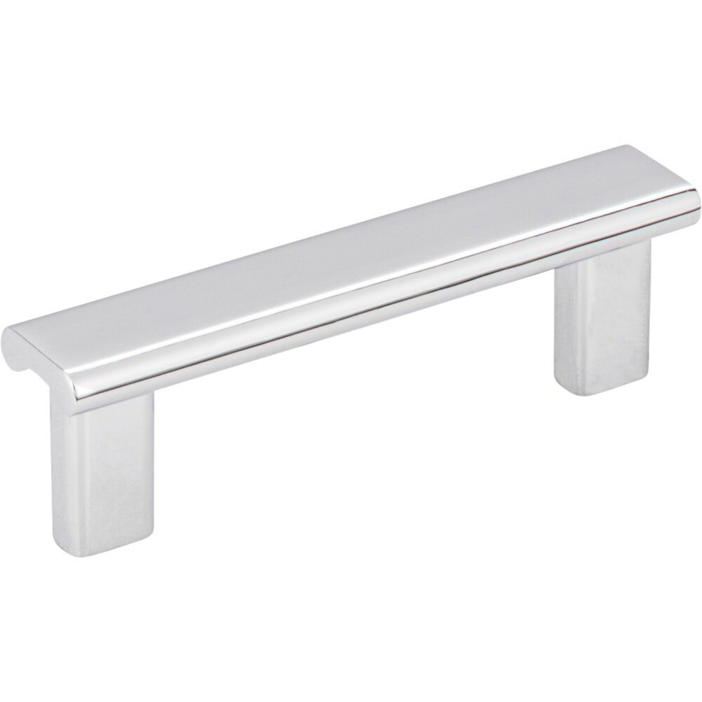 Elements 183-3PC polished chrome cabinet pull