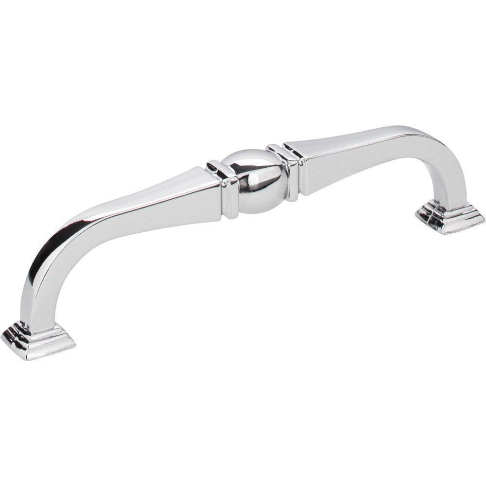 Jeffrey Alexander 188-128PC polished chrome cabinet drawer pull
