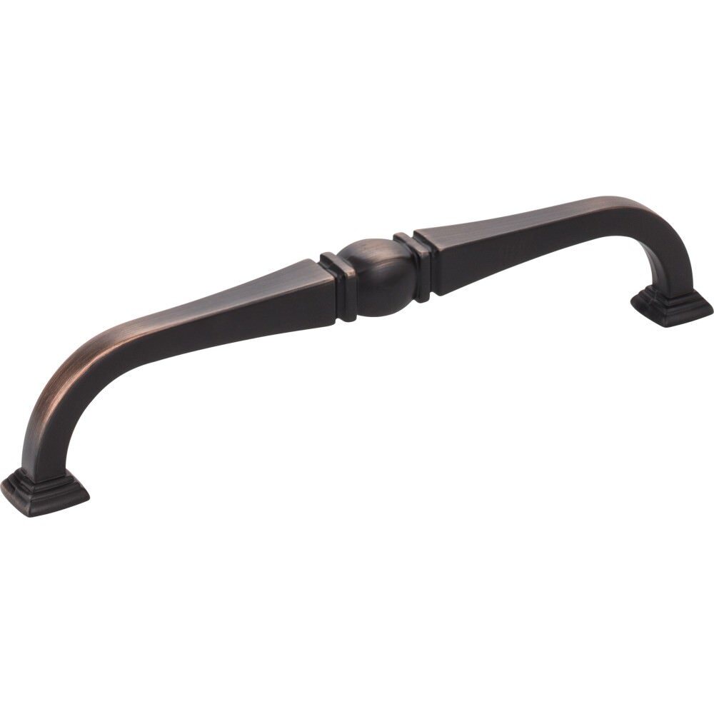 Jeffrey Alexander 188-160DBAC brushed oil rubbed bronze cabinet drawer pull