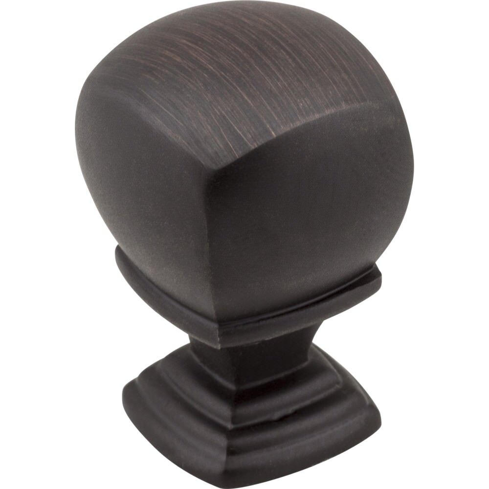 Jeffrey Alexander 188DBAC brushed oil rubbed bronze cabinet knob