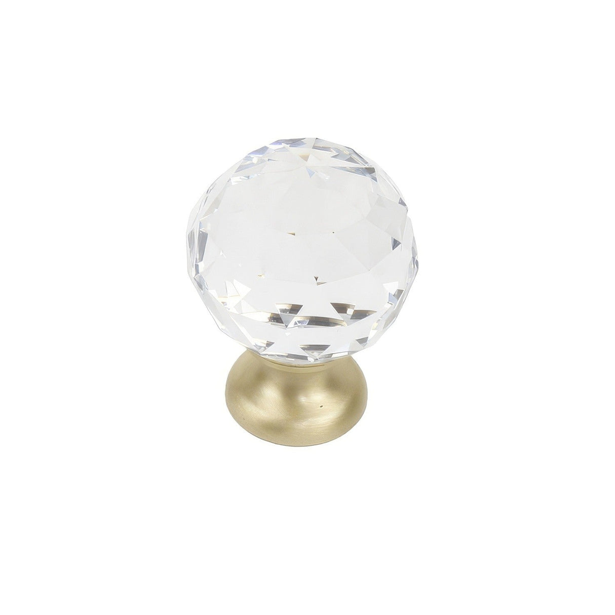 Century Hardware 18905-4CS satin brass base cabinet knob
