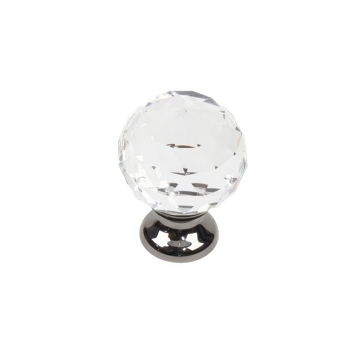Century Hardware 18905-NBCS matte black brass base cabinet knob