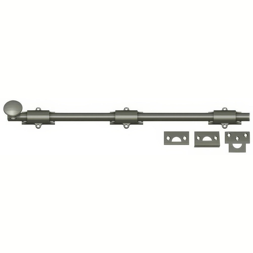 Deltana 18SB15A antique nickel surface bolt
