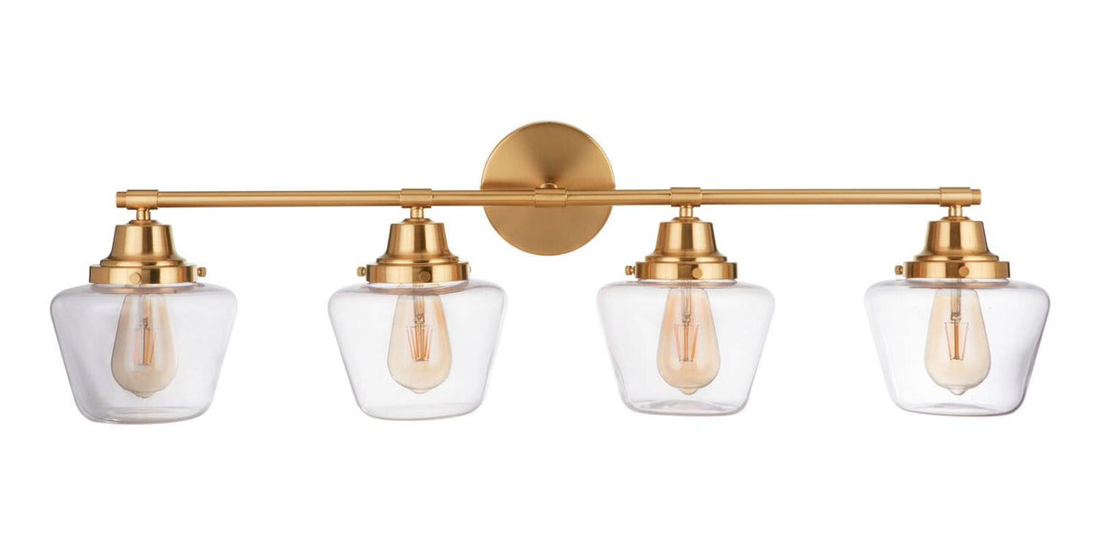 Craftmade 19538SB4 satin brass vanity