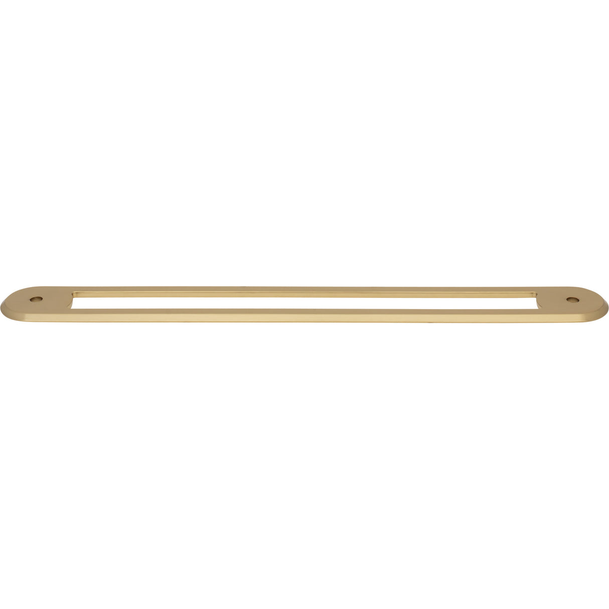 Top Knobs TK3359HB Brockwell 18" Center to Center Pull Backplate Honey Bronze