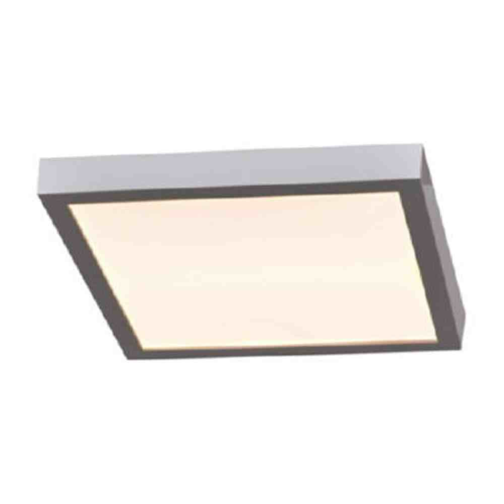 Access Lighting 20076LEDD-SILV/ACR silver flushmount light