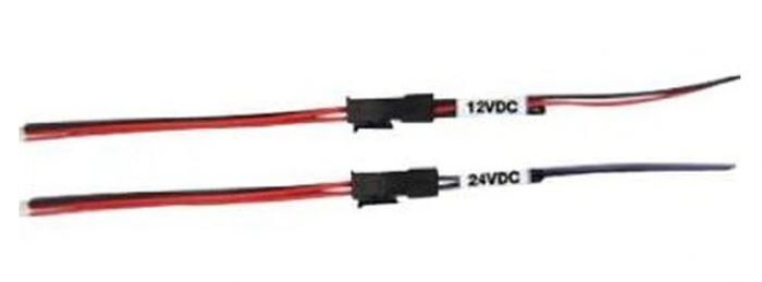 HES 2007M electric connector, front view