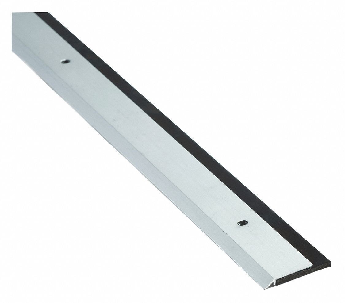 National Guard Products 200NA36 36" Black Neoprene Door Sweep Aluminum