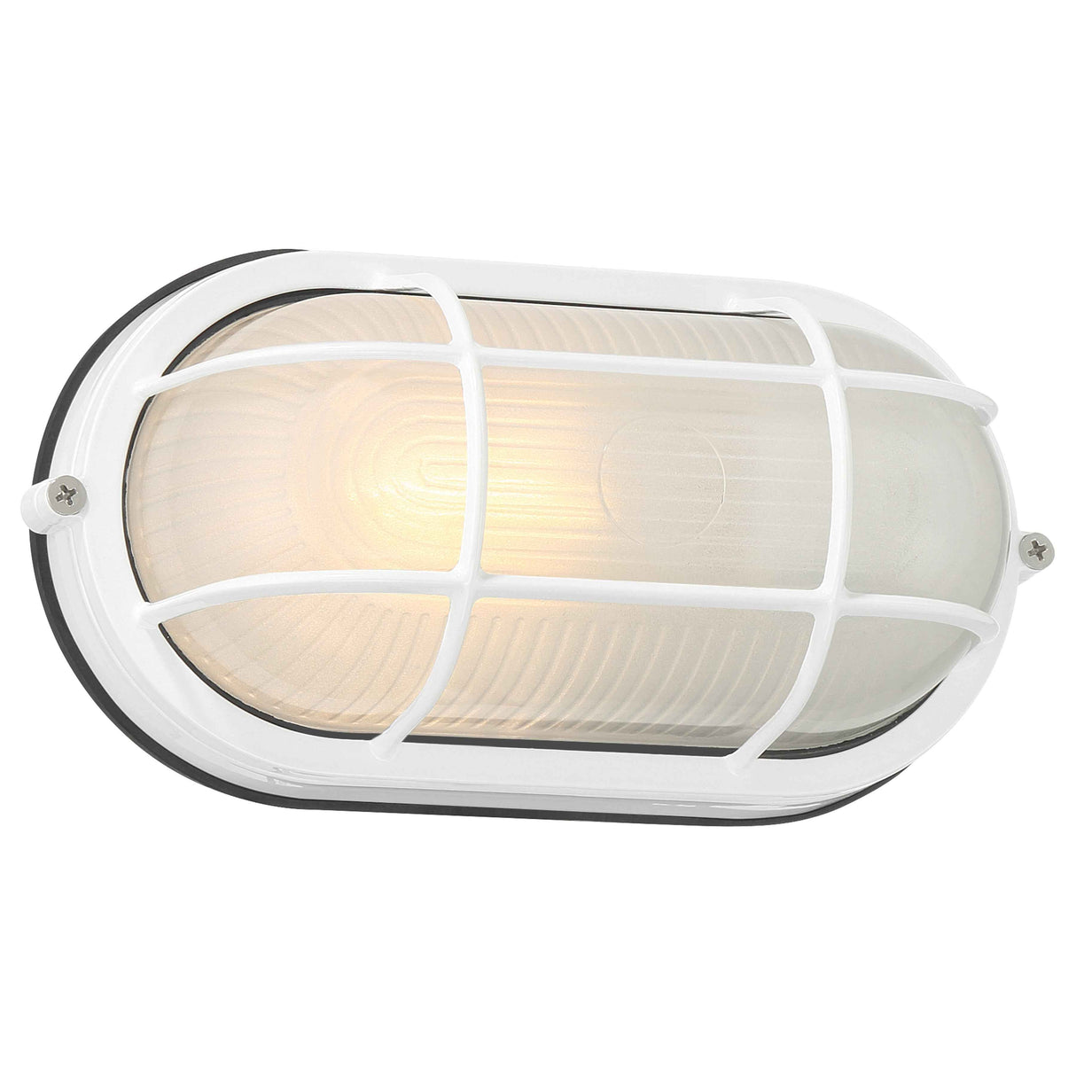 Access Lighting 20190MG-WH/FST 1 light outdoor bulkhead