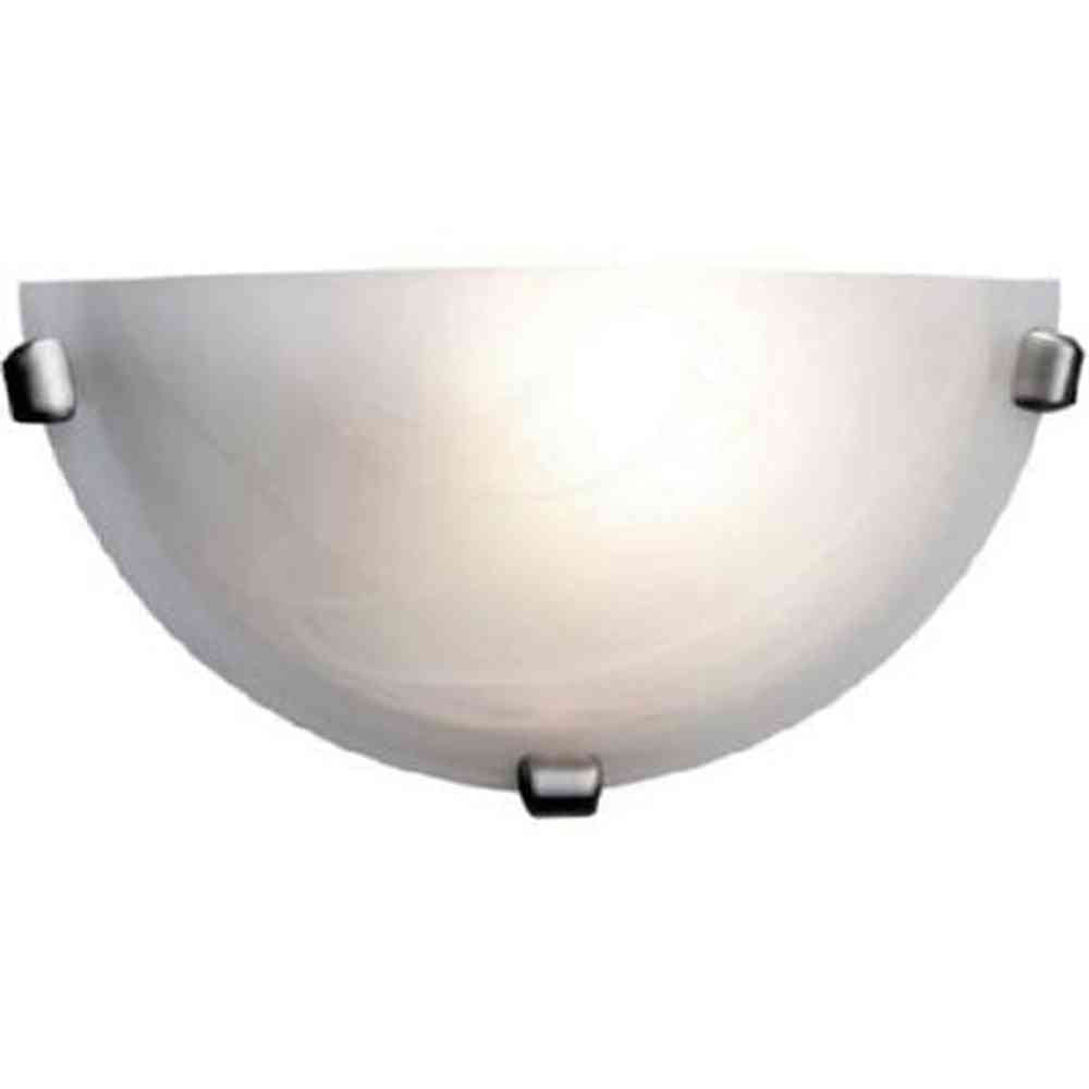 Access Lighting 20417LEDDLP-BS/ALB brushed steel wall sconce