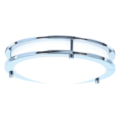 Access Lighting 20465LEDD-CH/ACR led flushmount in satin stainless, additional view