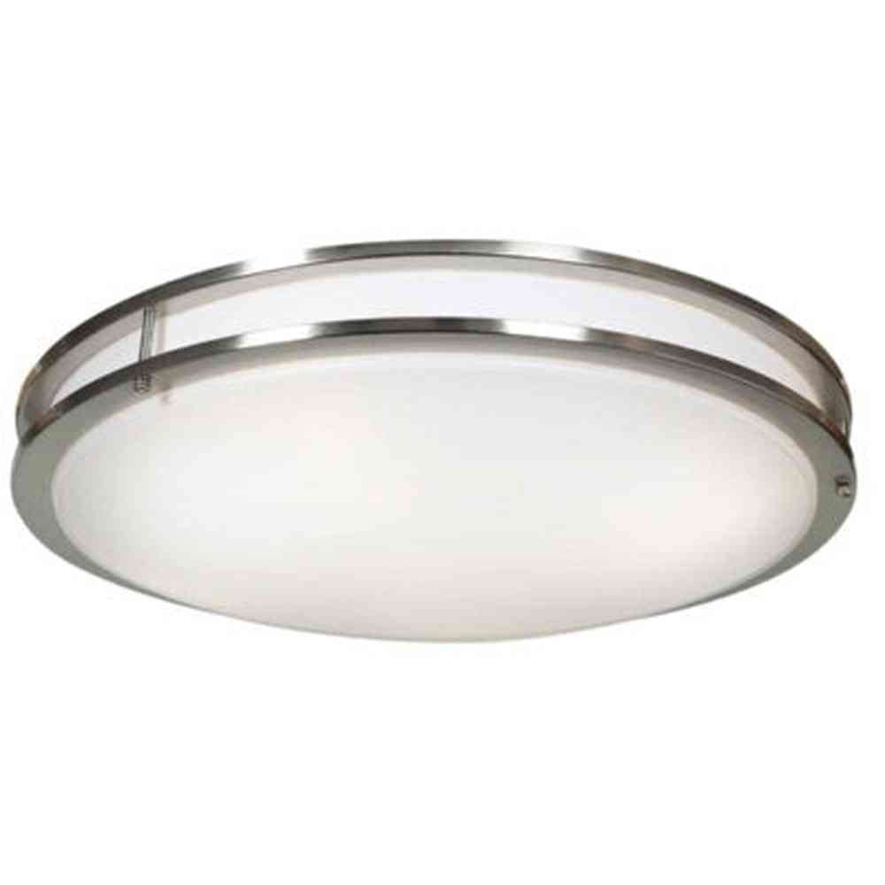 Access Lighting 20467LEDD-BS/ACR brushed steel led flushmount