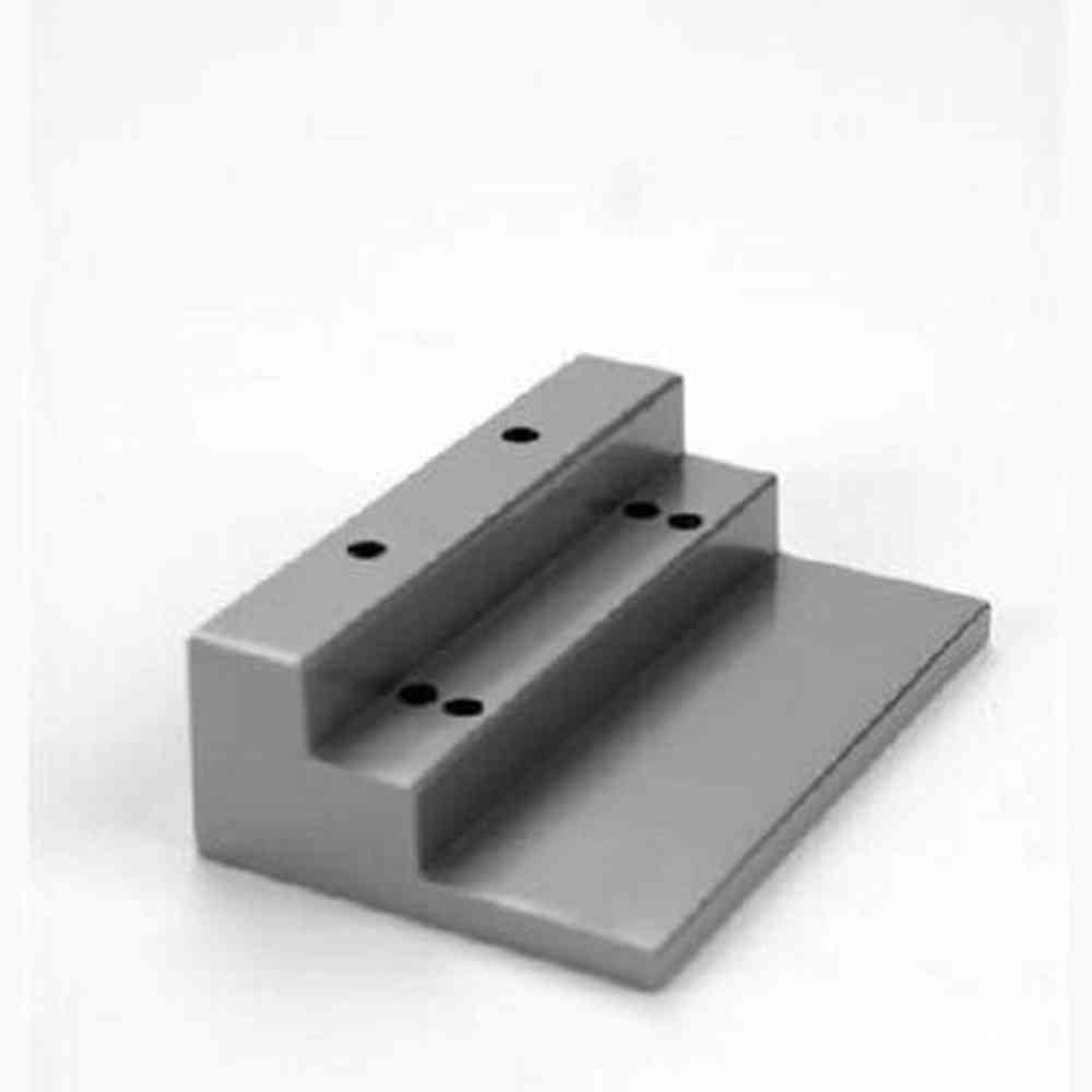 Don-Jo 2051628 satin aluminum mounting bracket