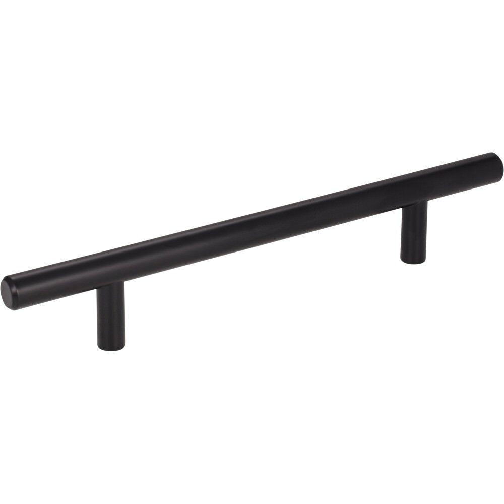 Elements 206MB matte black cabinet pull