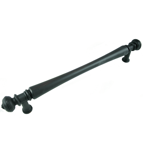 MNG Hardware 20821 208 12" Oversize Vanilla Finial Cabinet Pull Satin Antique Nickel