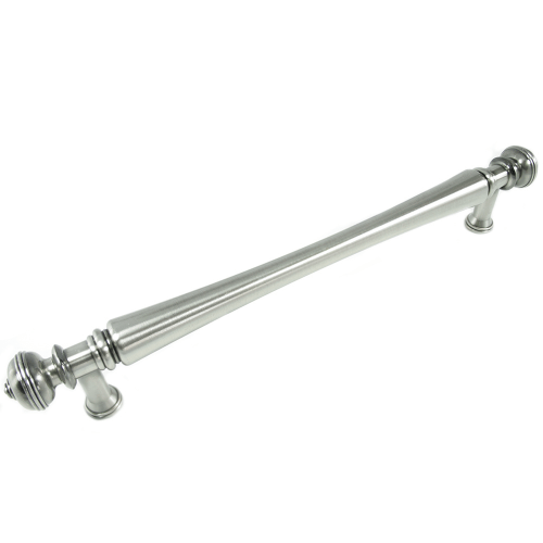 MNG Hardware 20814 208 12" Oversize Vanilla Finial Cabinet Pull Polished Nickel