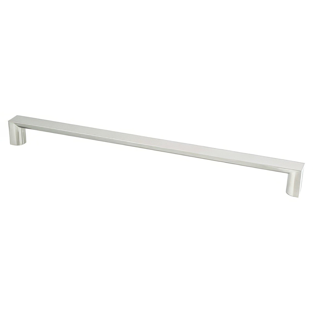 Berenson 2093-4BPN-P brushed nickel cabinet pull / appliance pull