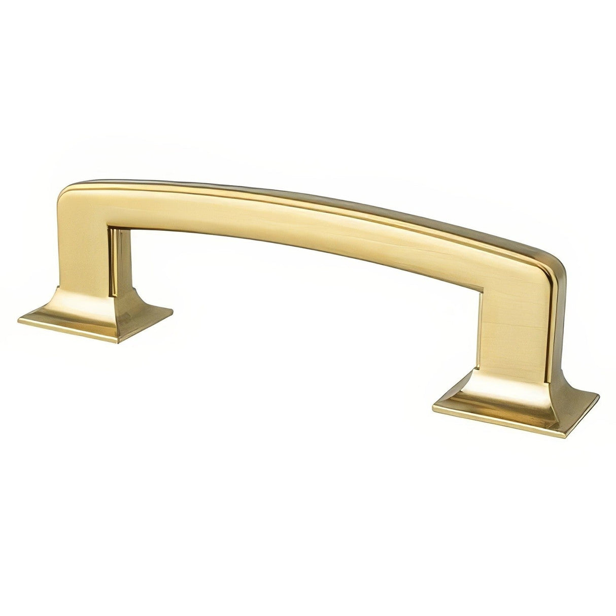 Berenson 2152-1MDB-P modern brushed gold cabinet handle pull