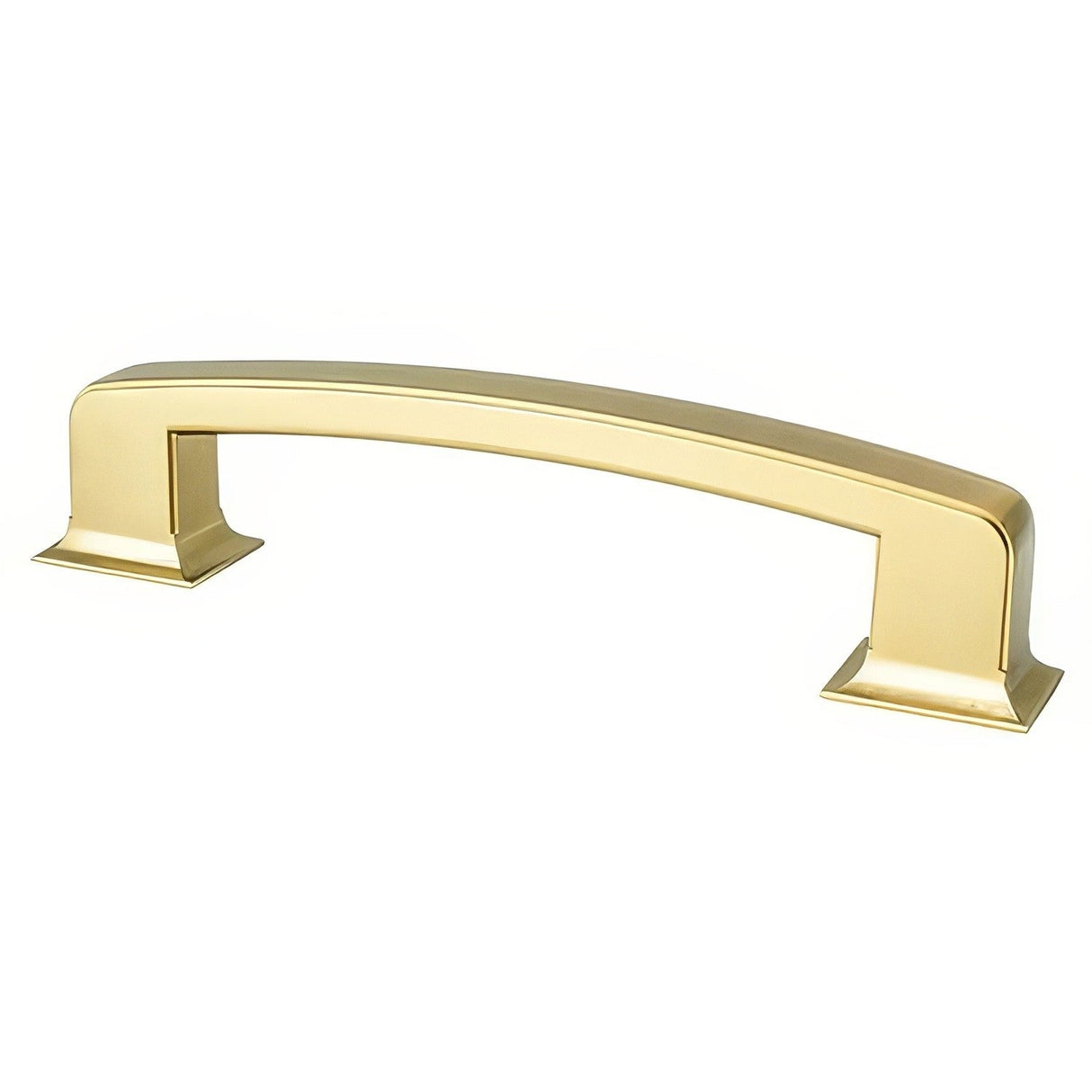 Berenson 2155-1MDB-P modern brushed gold cabinet handle pull