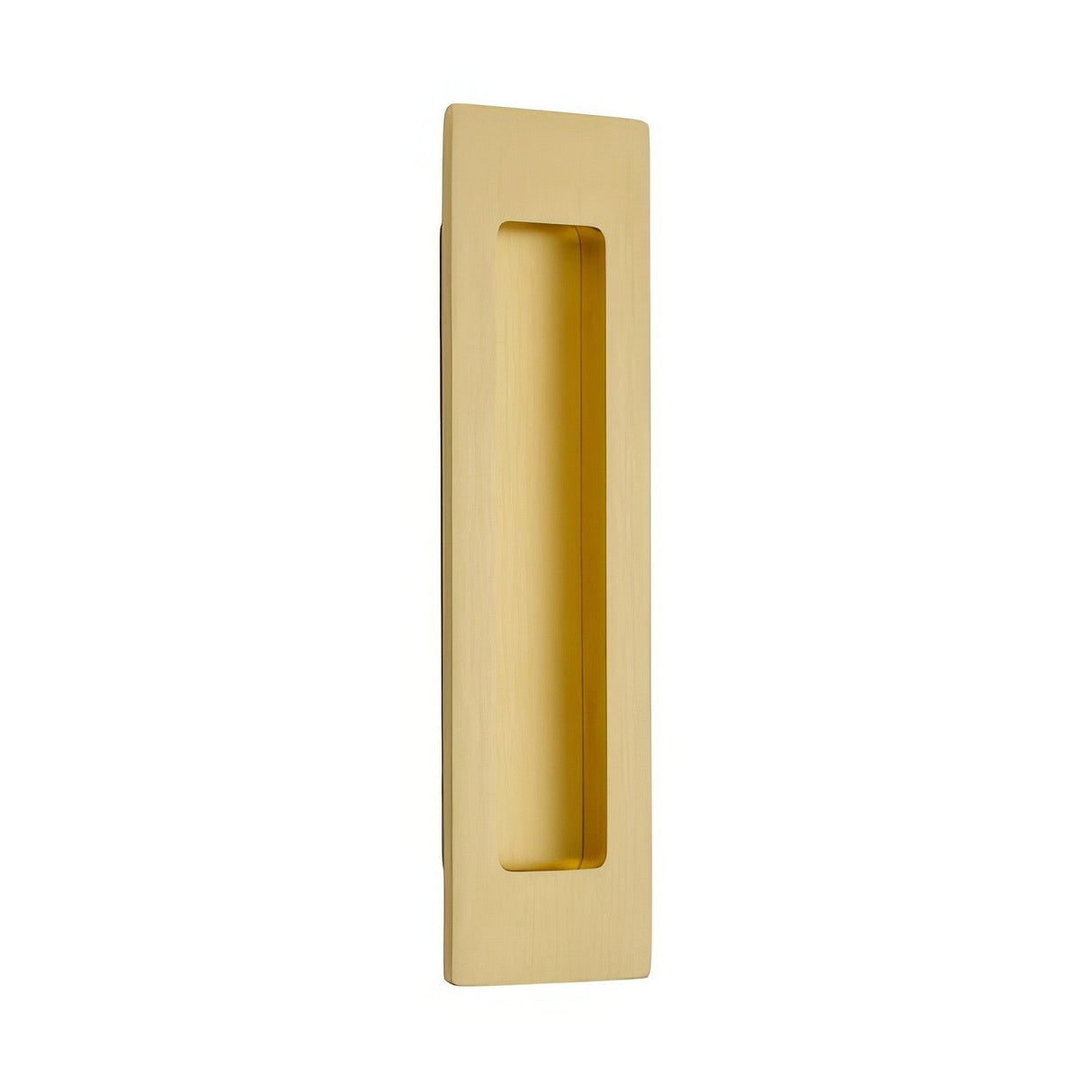 Emtek 220307US4 satin brass flush pull