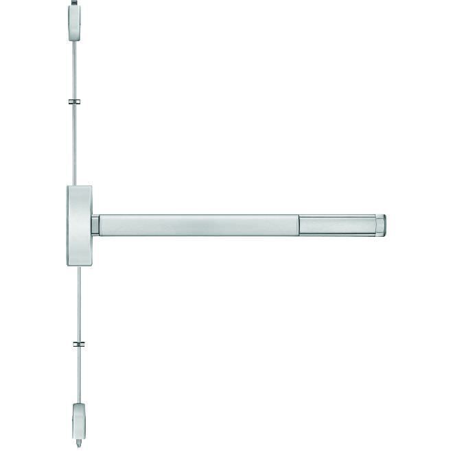 Stanley 22036303 satin stainless steel vertical rod exit device