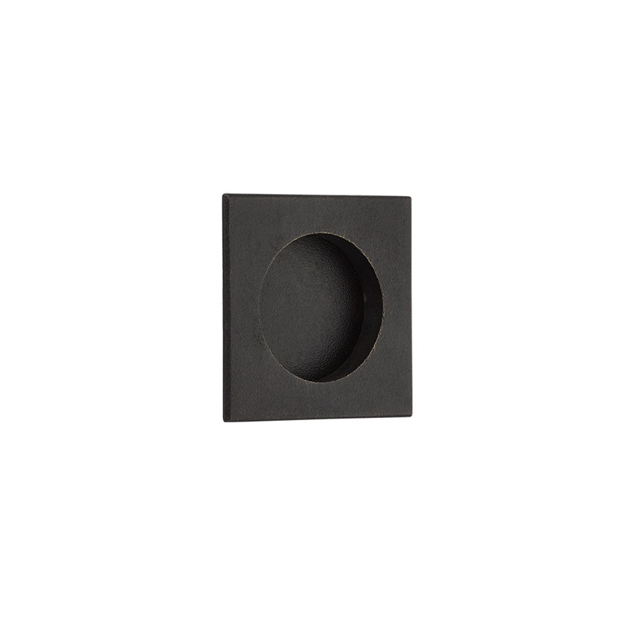 Emtek 2213MB Square Flush Pull Medium Bronze Finish