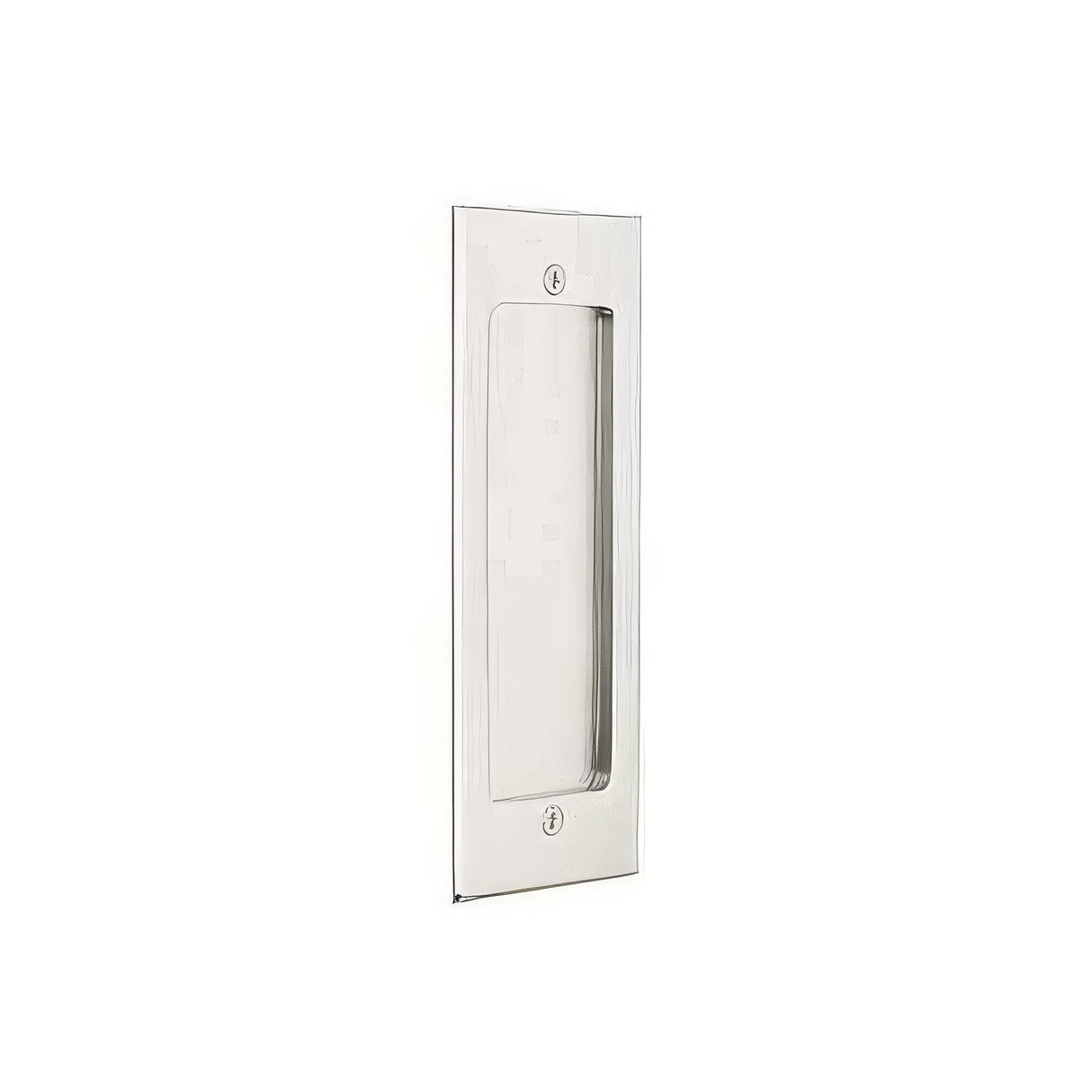 Emtek 2215US15 satin nickel flush pull