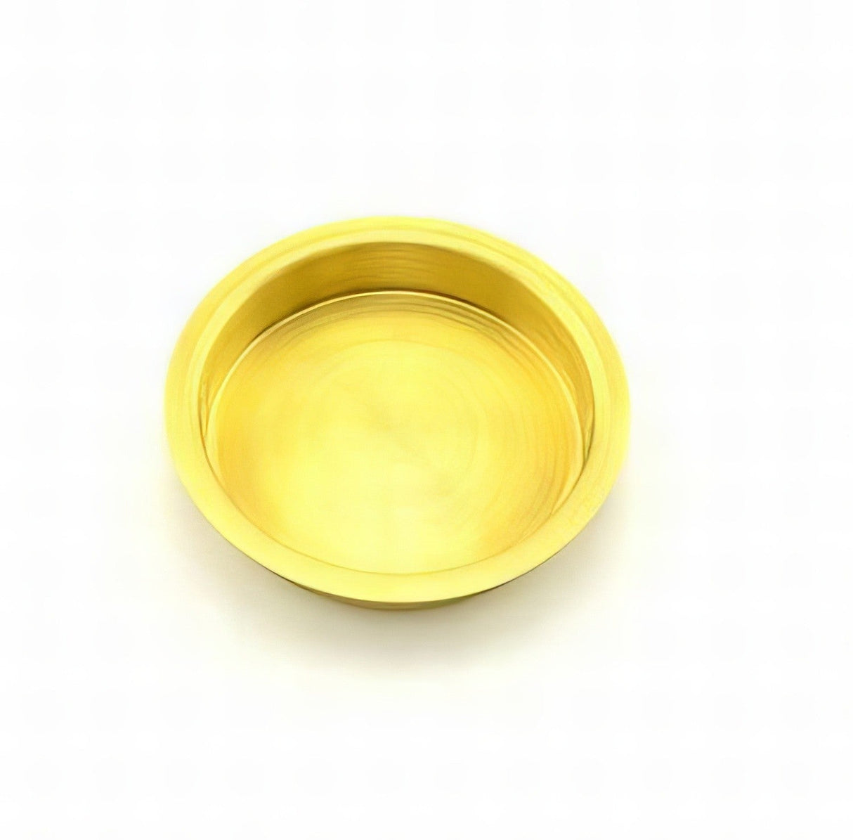Ives 221B4 satin brass cup pull